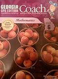 Paperback Georgia GPS Edition Coach, Standards-based Instruction, Mathematics Grade 6 Book
