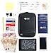 PASSPORT HOLDER & TRAVEL DOCUMENT ORGANIZER with RFID Blocking + 2 Bonuses: Shoulder Strap and E-Book