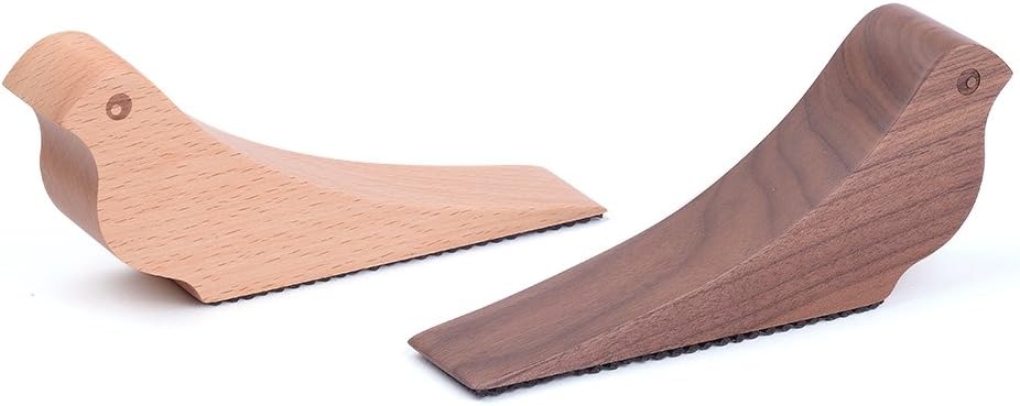 Artinova 2Pcs Wooden Door Stopper Door Wedge Non-Slip (Pack of 2) ARTA-0055