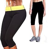 Womens Slimming Pants Hot Thermo Neoprene Sweat Sauna Leggings