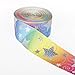 Laser Star Grosgrain Rainbow Ribbon 3