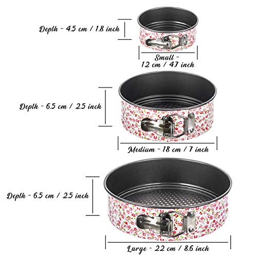 Grannus Springform Pan Cheesecake Pan Round Cake Pan Set for Baking