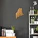 Totally Bamboo Maine State Shaped Bamboo Serving and Cutting Board