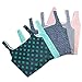 TiMoMo Folding Reusable Grocery Bags 5 Pack - 25