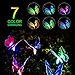 Kearui Solar Garden Lights Outdoor 3 Pack Solar Stake Light with Fiber Optic Butterfly Decorative Lights, Multi-Color Changing LED Solar Lights for Garden Decorations, Garden Gifts