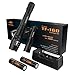 KANGORA LED Flashlight Kit - 5 Modes - Water-Resistant Handheld Flashlights with Rechargeable 18650 Battery Charger for Camping, Hiking, Cycling, and Emergency Search Missions (TF-160)