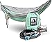 Outpost Double/Single Camping Hammock With 11’ Tree Straps - 100% Parachute Nylon - Cinch Buckle Design, No Knots Required - Easiest Hammock To Hang