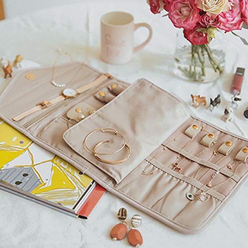 5 BAGSMART+Jewellery+Organiser+Journey+Rings+Necklaces