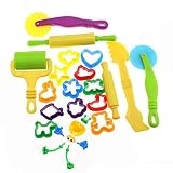 Inxens Playdough Tools for Kids Play Dough Molds Clay Tools Set of 25