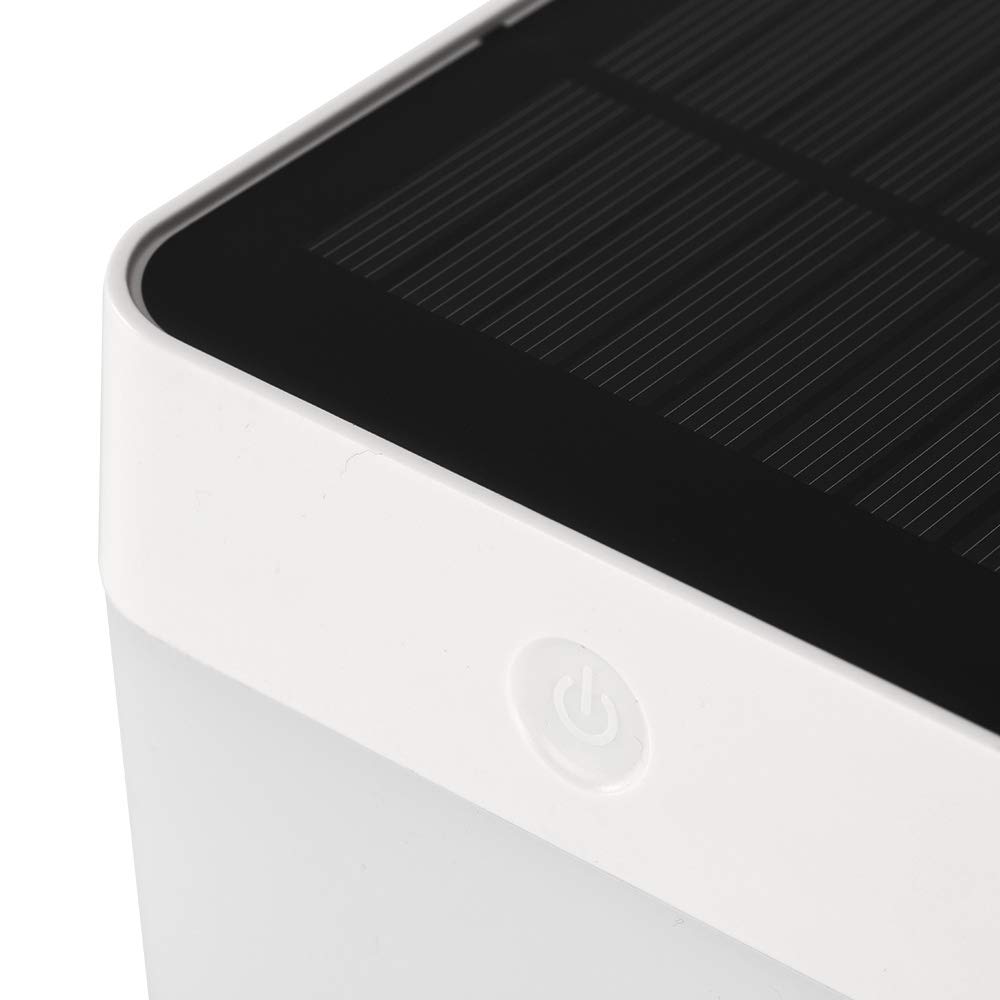 LUTEC Night Light Smart Solar Bedside Table LED Lamp Touch Control Portable Color Changing RGB Portable & Moveable Outdoor Waterproof Exterior Atmosphere Lighting for Patio Garden Tent