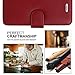 FYY Case for iPhone 8 Plus/7 Plus, [Kickstand Feature] Luxury Genuine Leather Wallet Phone Case Flip Folio Protective Cover with [Card Holder][Wrist Strap] for iPhone 7 Plus/8 Plus (5.5