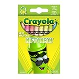 Crayola Nifty Neon Crayons 8 count (121587)