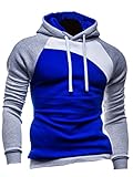 Mens Pullover Hoodies Coat Sweatshirt Hooded Hoodie Casual Hoody Outwear Jacket
