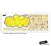 200 Raining Emoticons Wall Decal Sticker. Great Party Favors and for Kid's Room. #6093