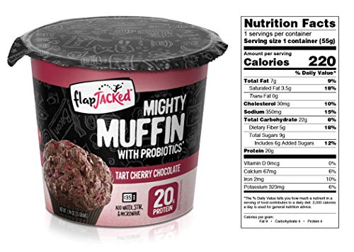 FlapJacked Mighty Muffins, Chocolate Lovers Variety, 12 Pack