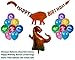Artunique Dinosaur Party Supplies | 52PC Party Decorations Kit Including Dinosaur Balloons (16) | Happy Birthday Banner (1) | Hanging Swirls (30) | Mylar Balloon (1) | Tattoos (4) for Party