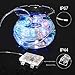 Fitybow LED Rope Lights Battery Operated String Lights 40FT 120 LEDs 8 Modes Fairy Lights with Remote Timer Outdoor Decoration Lighting for Garden Patio Party,Weddings,Christmas Décor (Multi-Color)
