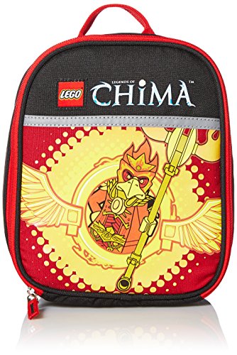 Lego chima master of fire vertical lunch, red, one size
