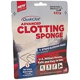 Quikclot Sport Brand Advanced Clotting Sponge ,Stop Bleeding Fast, 50 Gram Package
