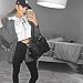 GBSELL Women Girl Hoodie Sweatshirt Crop Top Coat Sports Pullover Tops (Gray, S)