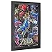 Officially Licensed Nintendo Zelda Breath of The Wild Poster Framed Wall Art Print (19