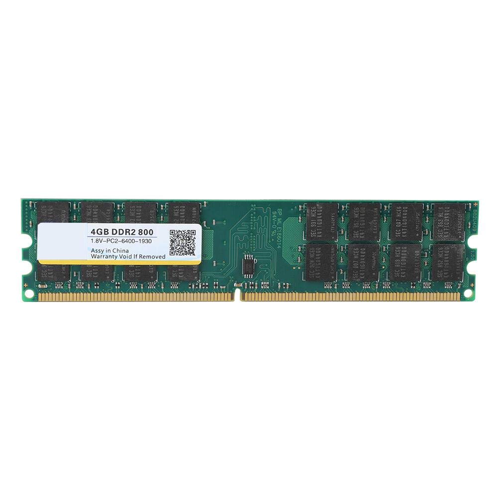 ASHATA 4 GB DDR2 800MHZ 240Pin PC2-6400 High Performance Desktop Computer Memory Module for Motherboard