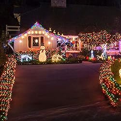 Multi Colored Christmas Lights, 400 LED 132FT