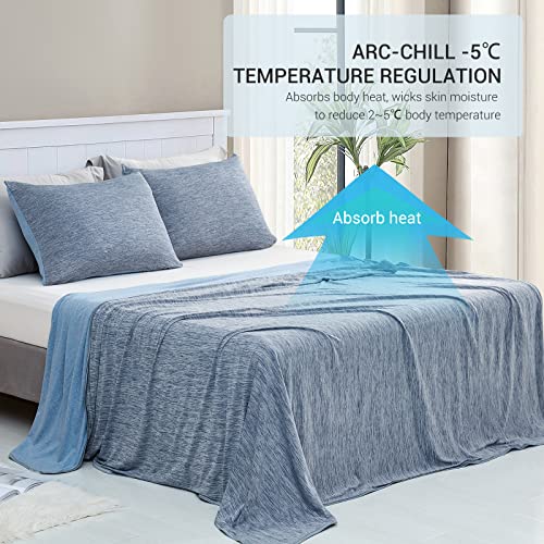 Cooling Blanket for Hot Sleepers Twin Size, Marchpower ArcChill Cool
