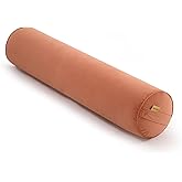 Ailuteie Body Pillow for Adults,Long Round Pillow,Big Cylindrical Pillow,Large Full Bolster Pillows for Side Sleepers (Amber Orange, 39.37"*7.87")