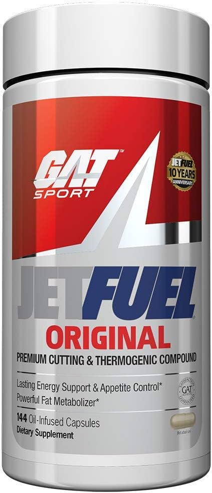 GAT Sport JetFuel Original - Weight Loss Supplement, Energy Booster, Fat Burner, Appetite Suppressant (144 Capsules) Product Name: Health & Personal Care