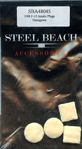 Steel Beach Accessories 1:48 F-15 Intake Plugs Resin for Hasegawa #SBA48045