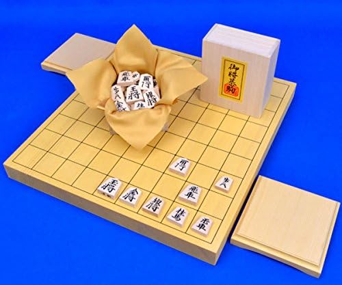見やすい略字彫り木駒との手軽な卓上将棋盤セット 将棋セット 新かや1寸卓上将棋盤セット 将棋駒白椿中彫駒 将碁屋椿油付き