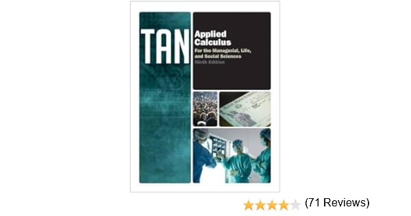Applied Calculus 9th Edition Tan Pdf Free
