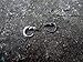 Ouroboros snake earring 0.55 inch (14 or 12 mm) sterling silver Handcrafted unisex earring