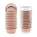Gifbera Rose Gold Foil Mini Cupcake Liners/Baking Cups, 300-Count