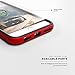 Zizo Shock Series Compatible with iPhone 8 Plus case Military Grade Drop Tested with Tempered Glass Screen Protector iPhone 7 Plus case RED