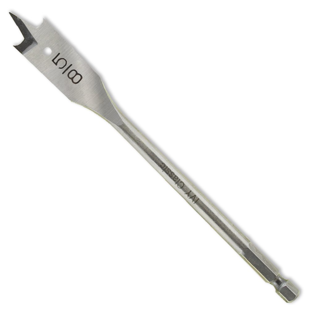 IVY Classic 10710 5/8 x 6-Inch Swift Bore® Wood Spade Bit, High-Carbon Steel, 1/Card — image 1