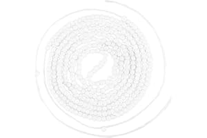 ELABEST 50inch Plus Size African Waist Beads Belly Chain Non-Stretching Tie-on Bead Jewelry Accessories for Women and Girls