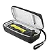 BOVKE Case for Philips Norelco OneBlade Men's hybrid electric trimmer and shaver, FFP, QP2520/90 QP2520/70 EVA Shockproof Hard Case Organizer Carrying Travel Cover Storage Bag ,Black