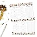 Hadley Designs - Pink Floral Weekly Meal Planning Calendar Grocery Shopping List Magnet Pad for Fridge, Magnetic Family Pantry Food Menu Board Organizer, Refrigerator Eat Dinner Notepad