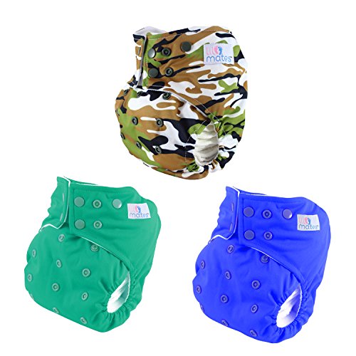 3 Leak Free Dual Opening Pocket Cloth Diapers 1 Size With 6 Bamboo Inserts 2 Types For Newborn To Toddler Boys 3 Pack 2 Buy Online In Grenada At Grenada Desertcart Com Productid 28057588