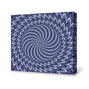 Canvas Wall Art for Living Room,Bedroom Home Artwork Paintings Visual Illusion Ready to Hang - 12x12 inches