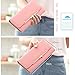 WOOLALA Women Cute Bowknot Wallet Trifold Large Capacity Long Purse