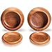 Yellow Mountain Imports Camphor Wood Go Game Bowls with Carrying Bag and Securing Straps