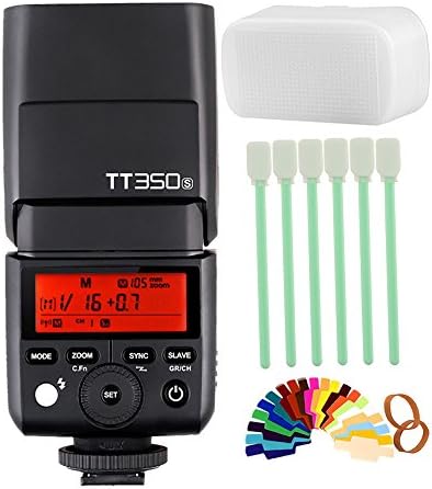 WINOTAR Godox Thinklite TT350S TTL Mini Camera Flash Speedlite High Speed 1/8000s GN36 for Sony Mirrorless DSLR Camera A7 A7R A7S A7 II A7R II A7S II A6500 A6300 A6000 A58 A99 ILCE6000L