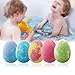 Organic Bath Bombs Gift Set with 15 Packs Natural Bath Bombs, Funny Egg Shape Bath Bombs for Kids with Rich Foam, Handmade Bath Bombs Gift Set for Birthday , Mother's Day and for Kids