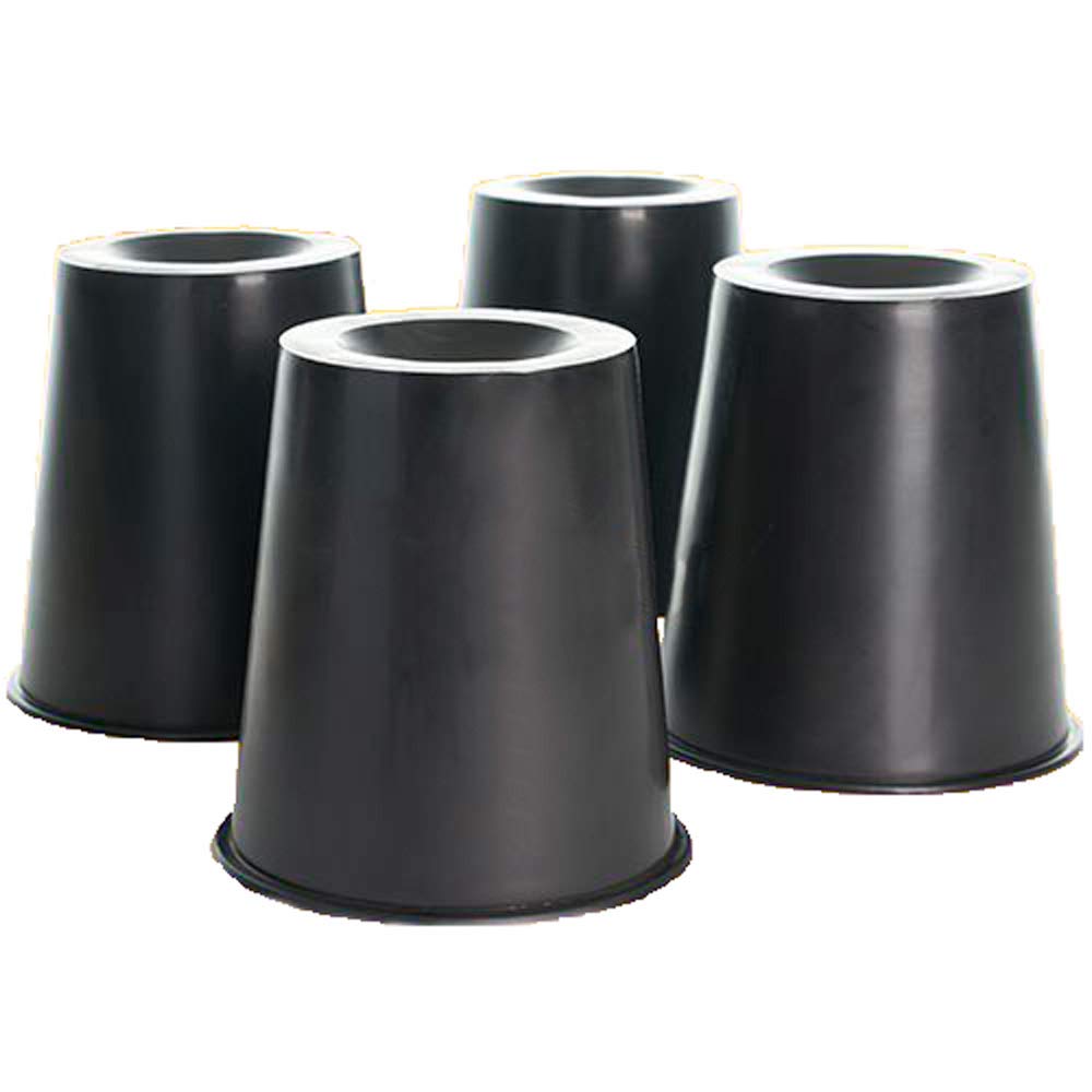 Mobiclinic, Furniture Raisers, Conical Riser for Chairs and Beds, 4 units, 15x7x15 cm