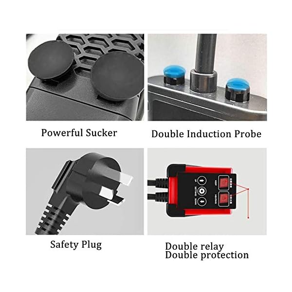 Knoijijuo Sommergibili Acquario riscaldatore, elettronico di Temperatura costante Fish Tank Heater con Display Digitale… Knoijijuo Knoijijuo Sommergibili Acquario riscaldatore, elettronico di Temperatura costante Fish Tank Heater con Display Digitale…