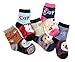 SDBING Super Warm Baby Boy Girl Fuzzy Soft Thick Socks Value Pack, 6 pairs 1-4 Year old