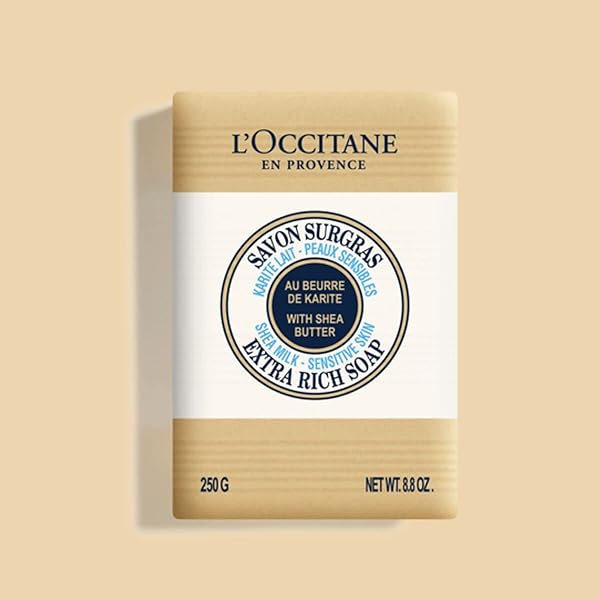L’OCCITANE SHEA MILK SENSITIVE SKIN EXTRA RICH SOAP 8.80 OZ